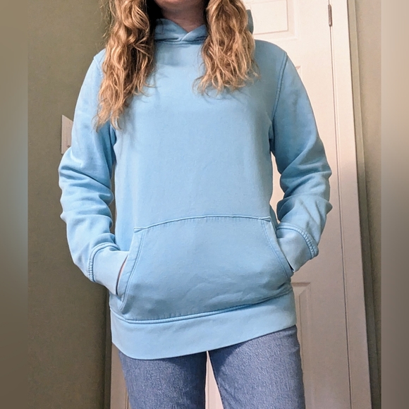 Gap Vintage Soft Light Blue Sweatshirt | Men's Size XS - Picture 2 of 7